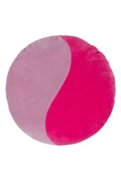Heya Home Unity 100% Cotton Velvet Ready Filled Cushion in Lilac - Size: 40 cm x 40 cm