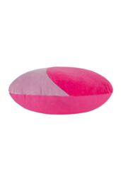 Heya Home Unity 100% Cotton Velvet Ready Filled Cushion in Lilac - Size: 40 cm x 40 cm - thumbnail 3
