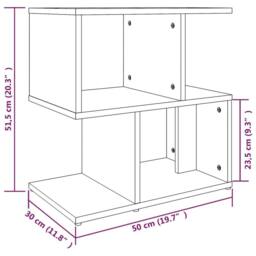 Berkfield Home Modern Bedside Cabinets 2 pcs Brown Oak 50x30x51.5 cm Engineered Wood - thumbnail 8