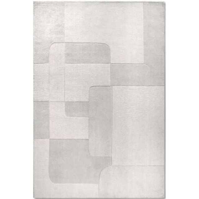 THE RUGS Villeroy & Boch 1906 Wool Rug Charlotte - Handwoven Soft & Durable in White - Size: 160 cm x 230 cm - image 1