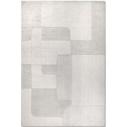 THE RUGS Villeroy & Boch 1906 Wool Rug Charlotte - Handwoven Soft & Durable in White - Size: 160 cm x 230 cm