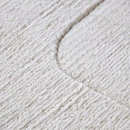 THE RUGS Villeroy & Boch 1906 Wool Rug Charlotte - Handwoven Soft & Durable in White - Size: 160 cm x 230 cm - thumbnail 2