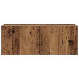 Berkfield Home Wall Mounted TV cabinets 8 pcs Old Wood Engineered Wood in Brown - thumbnail 5