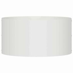 Berkfield Home White White Metal Planters White Metal 40 cm diameter Metal Planters - thumbnail 6