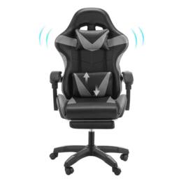 EONLION Ergonomic Gaming Chair Executive Office Computer in Black - Size: 100 cm - thumbnail 5