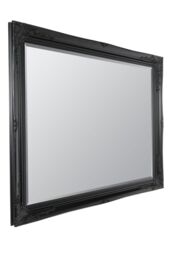 MirrorOutlet Buxton Black Large Leaner Mirror 140 x 109 CM - Size: 1 Pack - thumbnail 5