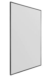 "MirrorOutlet Black Aluminium Edged Wall Leaner Mirror 68"" X 43"" (174 X 110CM) - Size: 1 Pack" - thumbnail 3