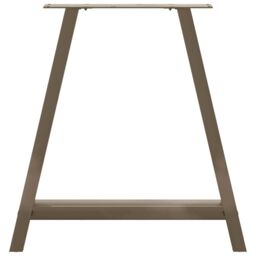 Berkfield Home Coffee Table Legs A-Shaped 2 pcs 80x(72-73) cm Steel in Black - thumbnail 5
