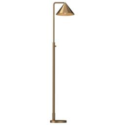 Netlighting Alora Mood Remyck Floor Lamp Contemporary Brushed Gold 1x E27 - thumbnail 1