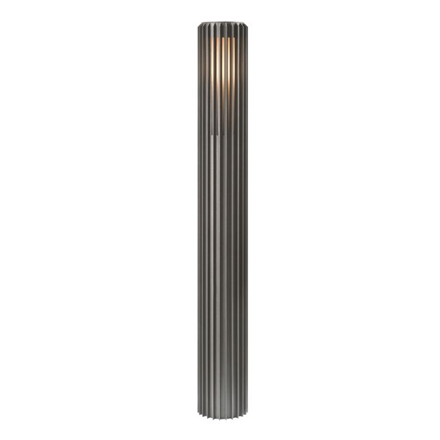 Nordlux Modern Outdoor Garden Post Black Aluminium E27 Coastal/Marine Safe, IP44