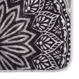 Berkfield Home Rug Washable 160x230 cm Multicolour Anti Slip - Size: 100 cm diameter - thumbnail 2