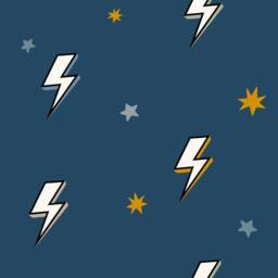 Arthouse Bolt Navy Blue Wallpaper
