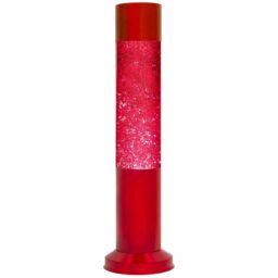 Nova Lighting Nova Baby Red Glitter Lamp - Size: 10 inches - thumbnail 2