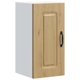 Berkfield Home Kitchen Wall Cabinet Kalmar Artisan Oak Engineered Wood in Brown - thumbnail 2