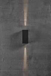 Nordlux Modern Outdoor Wall Light Black Aluminium Intergrated LED 20, 000hrs - Mains Powered, IP44 - thumbnail 8