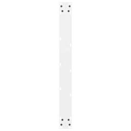 Berkfield Home Modern Coffee Table Legs White 2 pcs 80x(72-73) cm Steel - thumbnail 7