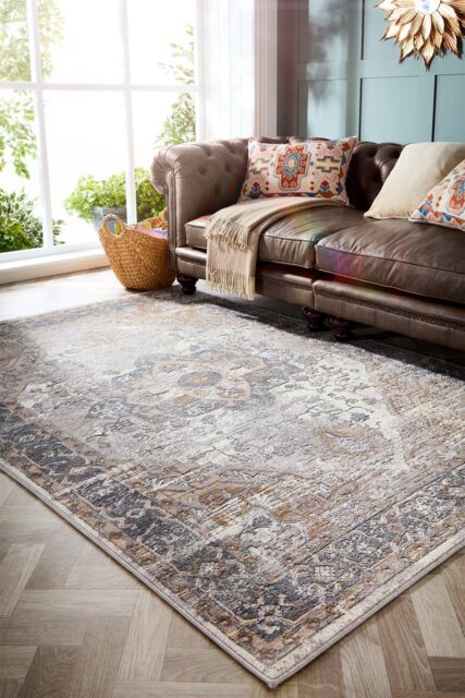 Origin Alexandra Cream/Grey - Size: 80 cm x 150 cm - image 1