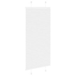 Berkfield Home Pleated Blind White 55x150 cm Fabric Width 54.4 cm Polyester - thumbnail 4