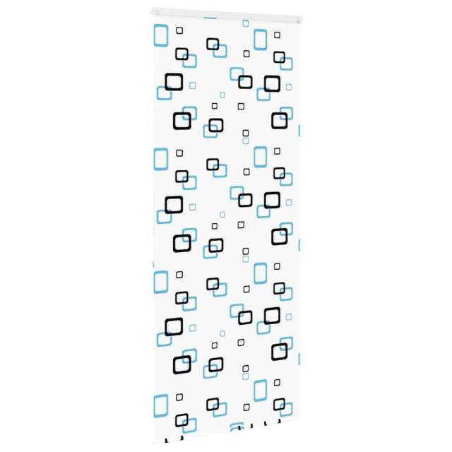 Berkfield Home Shower Roller Blind with Cassette 110x240 cm Fabric Width 106 cm in White - image 1
