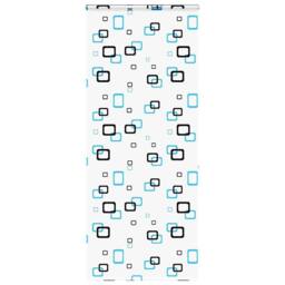 Berkfield Home Shower Roller Blind with Cassette 110x240 cm Fabric Width 106 cm in White - thumbnail 2