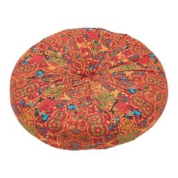 SPETLEK Tatami Round Cushion Yoga Seat Mat Orange - Size: 100 cm x 190 cm - thumbnail 3