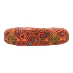 SPETLEK Tatami Round Cushion Yoga Seat Mat Orange - Size: 100 cm x 190 cm - thumbnail 5