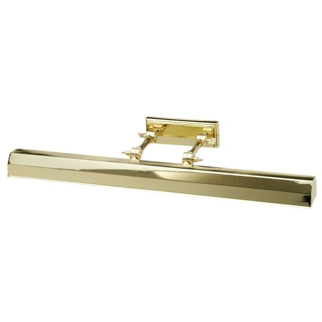 Loops 4 Bulb Adjustable Joints Directional Picture Light Polished Brass LED E14 40W in Metallics