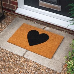Nicola Spring Coir Door Mat Set - 60 x 40cm - Hearts - Size: 40 cm x 60 cm - thumbnail 7