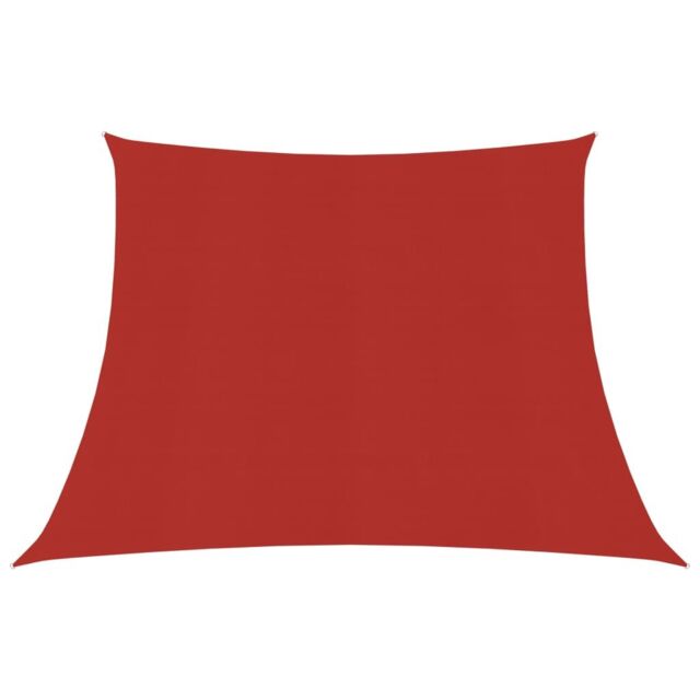 Berkfield Home Sunshade Sail 160 g/m ² Red 4/5x3 m HDPE - image 1