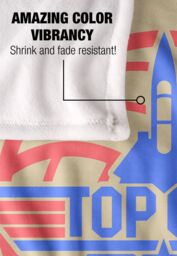 TOP GUN Volleyball Tournament Silky Touch Super Soft Throw Blanket 152 X 127 cm in White - thumbnail 4