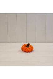 KDMD Small Wonky Vintage Style Pumpkin in Orange - thumbnail 2