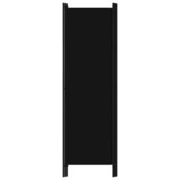 Berkfield Home 3-Panel Room Divider Black 150x180 cm - thumbnail 4