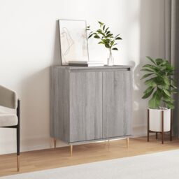 Berkfield Home Sideboard Grey Sonoma 60x35x70 cm Engineered Wood - Size: 60 x 35 x 70 cm - thumbnail 1