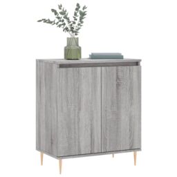 Berkfield Home Sideboard Grey Sonoma 60x35x70 cm Engineered Wood - Size: 60 x 35 x 70 cm - thumbnail 3