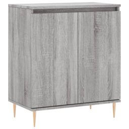 Berkfield Home Sideboard Grey Sonoma 60x35x70 cm Engineered Wood - Size: 60 x 35 x 70 cm - thumbnail 2