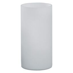 Loops Table Desk Lamp Shade White Glass Opal Matt In Line Switch Bulb E14 1x60W - thumbnail 1