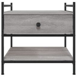 Berkfield Home Coffee Table Grey Sonoma 50x50x50 cm Engineered Wood - Size: 50 x 50 x 50 cm - thumbnail 6