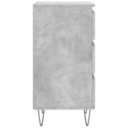 Berkfield Home Sideboard Concrete Grey 40x35x70 cm Engineered Wood - Size: 40 x 35 x 70 cm - thumbnail 7