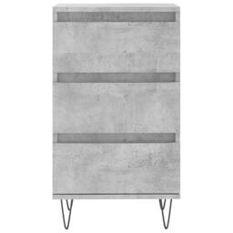Berkfield Home Sideboard Concrete Grey 40x35x70 cm Engineered Wood - Size: 40 x 35 x 70 cm - thumbnail 5