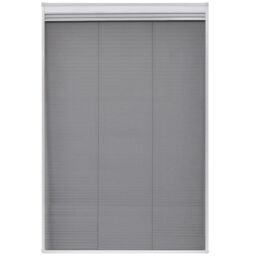 Berkfield Home Plisse Insect Screen for Windows Aluminium 80x120 cm with Shade in Black - thumbnail 4