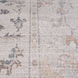 Kukoon Beige Vintage Distressed Traditional Persian Style Area Rug in Light Beige - Size: 120 cm x 170 cm - thumbnail 5