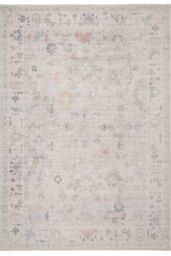 Kukoon Beige Vintage Distressed Traditional Persian Style Area Rug in Light Beige - Size: 120 cm x 170 cm - thumbnail 1
