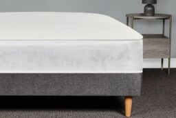 Sloomy Rome 18 cm Deep Bonnell Sprung Memory Roll Mattress in White - Size: King - thumbnail 2