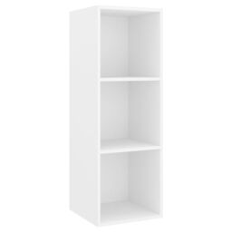 Berkfield Home 3 Piece TV Cabinet Set White Engineered Wood - thumbnail 5
