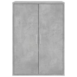 Berkfield Home Sideboards 2 pcs Concrete Grey 60x31x84 cm Engineered Wood - Size: 60 x 31 x 84 cm - thumbnail 5
