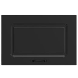 Berkfield Home Kitchen Wall Cabinet Kalmar Black Engineered Wood - thumbnail 5