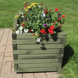 Access Garden Products Pine raised trough planter (L) 200cm × (H) 40cm × (D) 40cm in Green - thumbnail 6