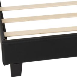 "Seconique Arran 4'6"" Bed (Double) in Black - Size: Double" - thumbnail 7