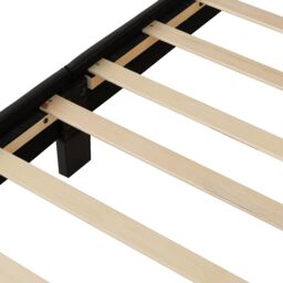 "Seconique Arran 4'6"" Bed (Double) in Black - Size: Double" - thumbnail 6