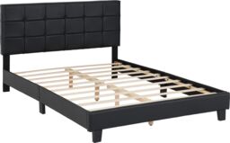 "Seconique Arran 4'6"" Bed (Double) in Black - Size: Double" - thumbnail 2